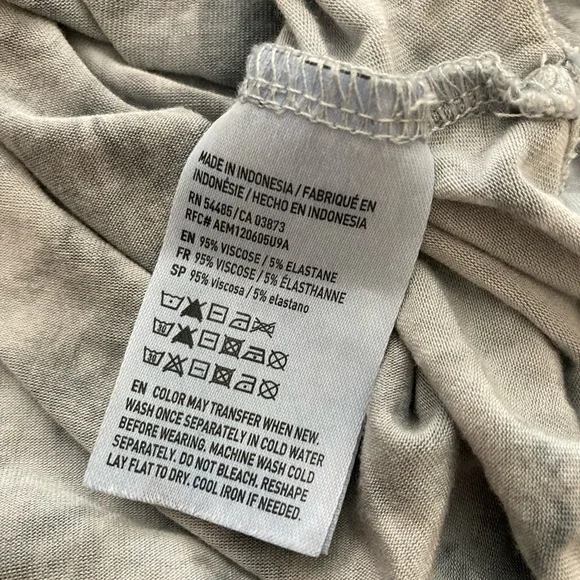 American Eagle Outfitters AE Soft and Sexy tie dye blue tank top XL Extra Large - Picture 4 of 5